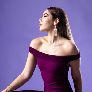 Velvet Evening Gown Party Wear
